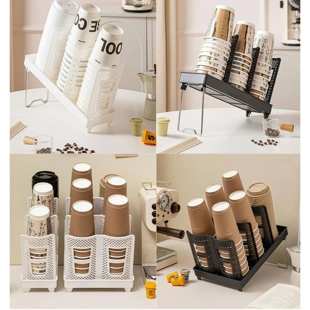 Cup Organizers User Friendly Holder for Enhancing Space Utilization